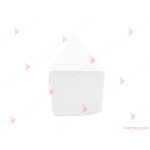 Едноцветно картонено парче за торта - бяло | PARTIBG.COM