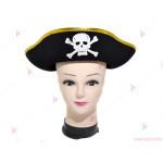 Пиратска карнавална шапка твърда | PARTIBG.COM