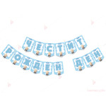 Надпис/Банер "Честит Рожден Ден" с декор Бебе Бос / The Boss Baby | PARTIBG.COM