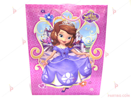 Подаръчна торбичка с декор Принцеса София