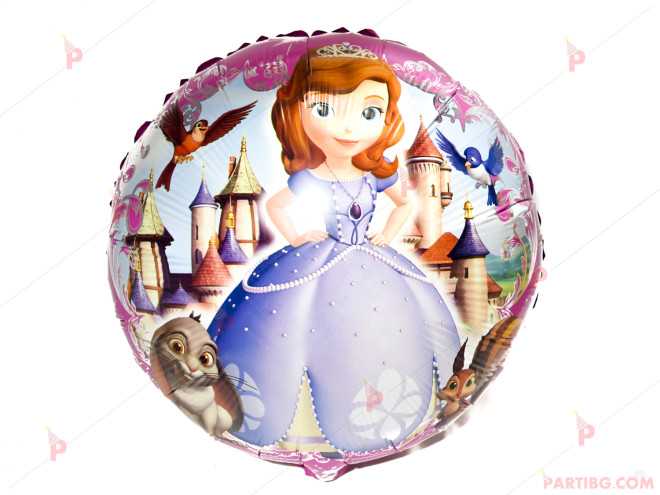 Фолиев балон принцеса София | PARTIBG.COM