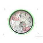 Стенен часовникс декор фламинго | PARTIBG.COM