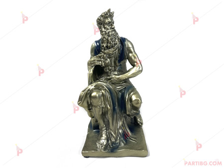 Фигура Зевс седнал -Бог на небето и гръмотевиците 