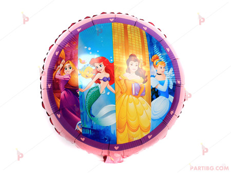Фолиев балон елипса двустранен с Принцеси