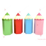 Подарък за ученик - кутия във формата на молив (различни цветове) | PARTIBG.COM