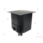 Подаръчна кутия за Дипломиране с чекмедже - черна | PARTIBG.COM