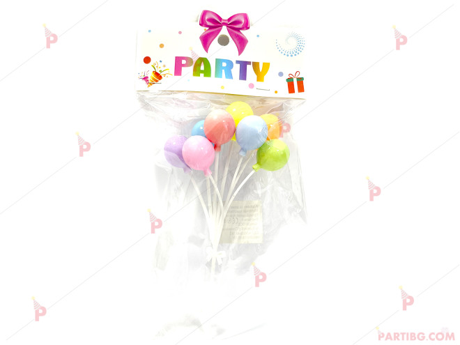 Украса за торта/топер от PVC балончета | PARTIBG.COM