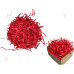 Декорация / пълнеж за подаръчна кутия - червен | PARTIBG.COM