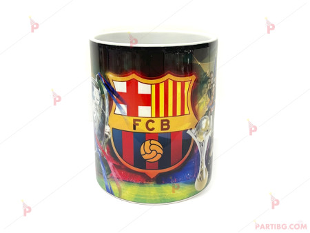 Керамична чаша за кафе/чай с декор Барселона