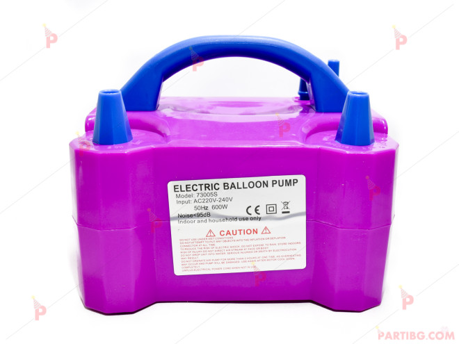 Електрическа помпа за надуване на балони | PARTIBG.COM