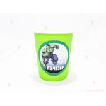 Чашки едноцветни в зелено с декор Хълк | PARTIBG.COM