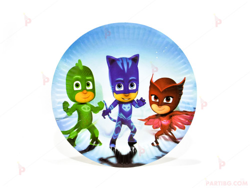 Чинийки к-т 10бр. Пи Джей Маскс / PJ Masks | PARTIBG.COM