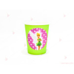 Чашки едноцветни в зелено с декор Тинкърбел/Камбанка | PARTIBG.COM