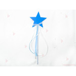 Пръчица за орисница за бебешка погача със синя звезда | PARTIBG.COM