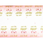 Покривка с декор Фламинго 2 с надпис | PARTIBG.COM