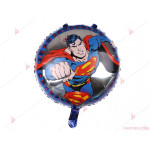 Фолиев балон кръгъл със Супермен | PARTIBG.COM