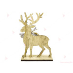 Коледна декорация - дървена фигурка Елен | PARTIBG.COM