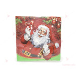 Коледни салфетки к-т 12бр. Дядо Коледа | PARTIBG.COM