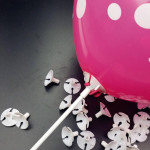 Клечки 10бр. за балони - шарени пластмасови | PARTIBG.COM