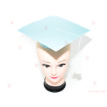Шапка за дипломиране-светло синя | PARTIBG.COM