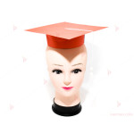 Шапка за дипломиране-червена | PARTIBG.COM