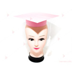 Шапка за дипломиране-розова | PARTIBG.COM