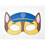 Ръчно изработена маска на Пес патрул-Чейс | PARTIBG.COM