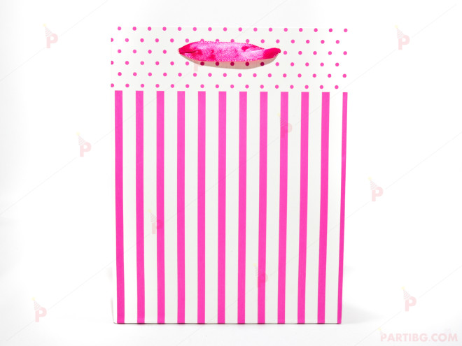 Подаръчна торбичка розова | PARTIBG.COM