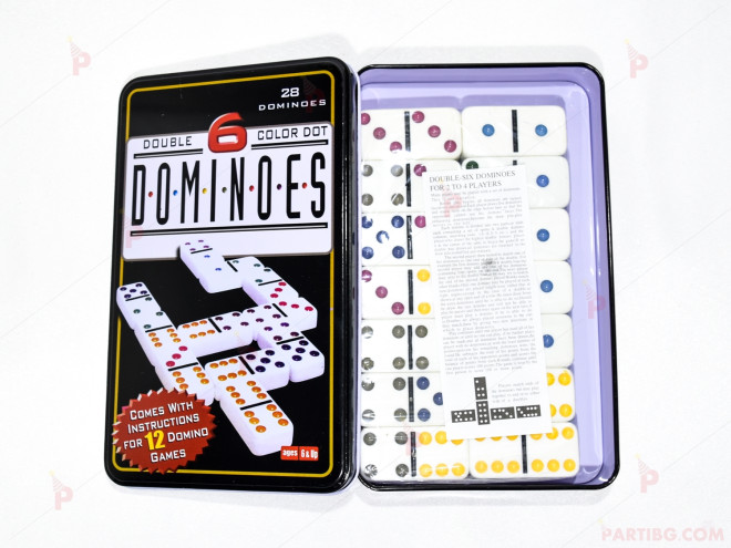 Игра Домино в метална кутия | PARTIBG.COM