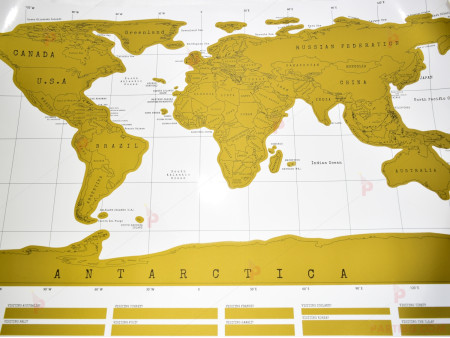Световна карта за изтриване