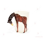 Чаша 3D ефект животни - жираф | PARTIBG.COM