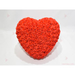 Сърце от червени рози голямо | PARTIBG.COM