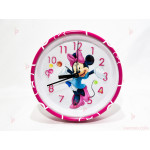 Детски часовник/будилник с декор Мини маус | PARTIBG.COM