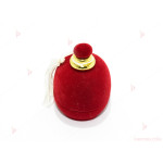Подаръчна кутия за бижу от кадифе-парфюм в червено | PARTIBG.COM