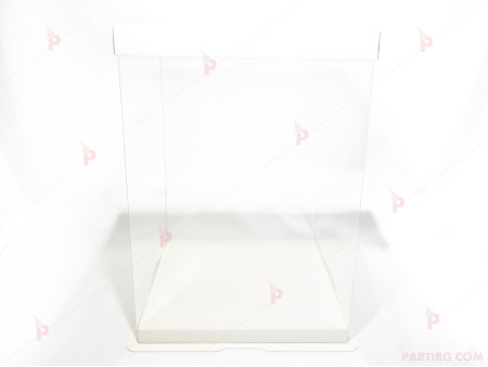 Кутия за подарък-прозрачна малка