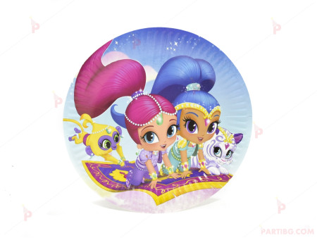 Чинийки к-т 10бр. Искрица и Сияйница/Shimmer and Shine