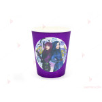 Чашки едноцветни в лилаво с декор Наследниците / Descendants | PARTIBG.COM
