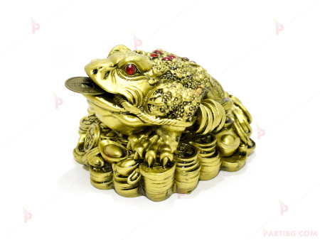 Фигура - Жаба с паричка 