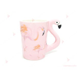 Чаша 3D ефект животни - фламинго в розово | PARTIBG.COM