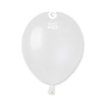 Мини балони 20бр. ф13см металик бяло | PARTIBG.COM