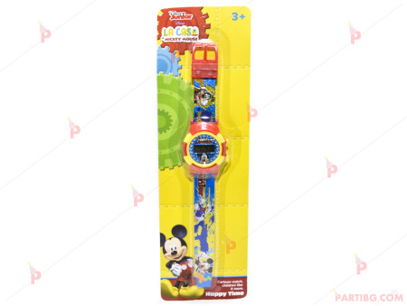 Детски ръчен часовник - декор Мики / Mickey Mousee