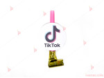 Свирки за парти тип лента к-т 10бр. с декор ТикТок / TikTok | PARTIBG.COM