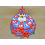 Картонена торта с декор Спайдърмен - 28 парчета | PARTIBG.COM