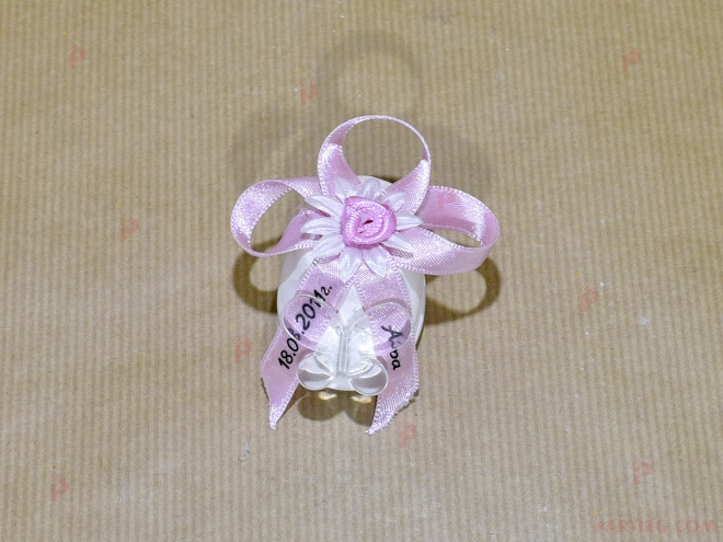 Подарък за гост в розово - бебешка обувка | PARTIBG.COM
