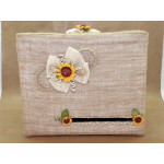 Кутия за пари - зебло със слънчогледи