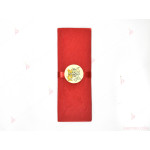 Салфетка едноцветна в червено и тематичен декор Том и Джери / Tom and Jerry 2 | PARTIBG.COM