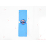 Салфетка едноцветна в синьо и тематичен декор Спайдърмен 2 | PARTIBG.COM