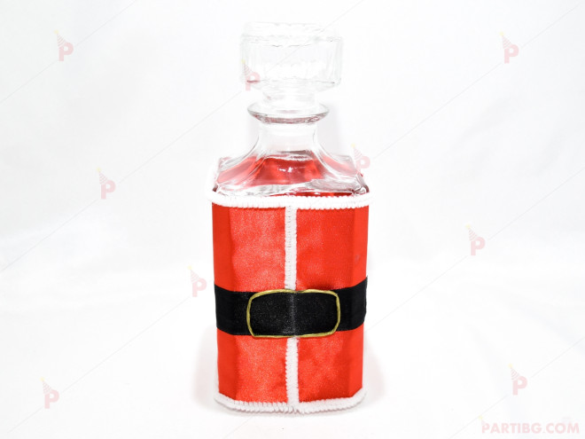 Коледен подарък - луксозна бутилка за уиски с декор | PARTIBG.COM