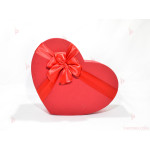 Кутия за подарък - сърце в червено 1 | PARTIBG.COM