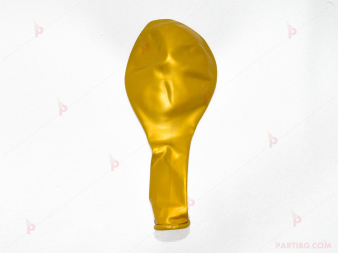 Балони 10бр. металик златно | PARTIBG.COM